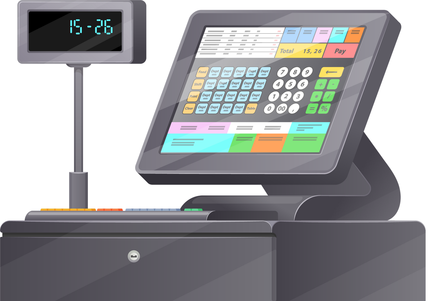 Vers la page Caisses tactiles.