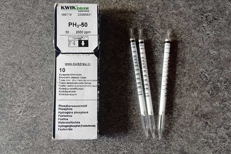 Stick για μέτρηση φωσφίνης