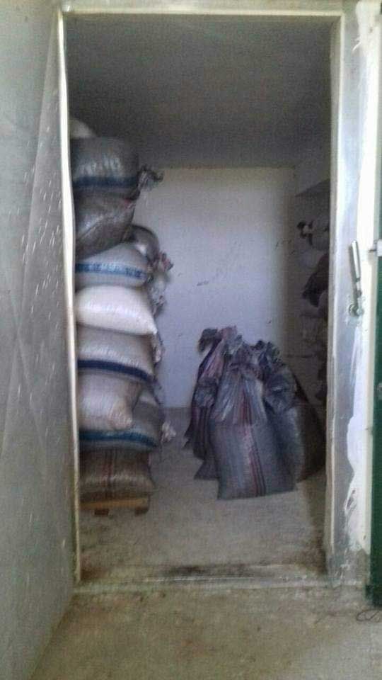 Θάλαμος προϊόντων για απεντόμωση με υποκαπνισμό