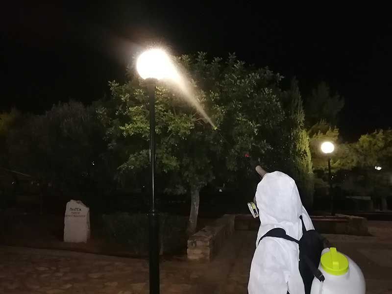 Καταπολέμηση κουνουπιών σε κοινόχρηστους χώρους