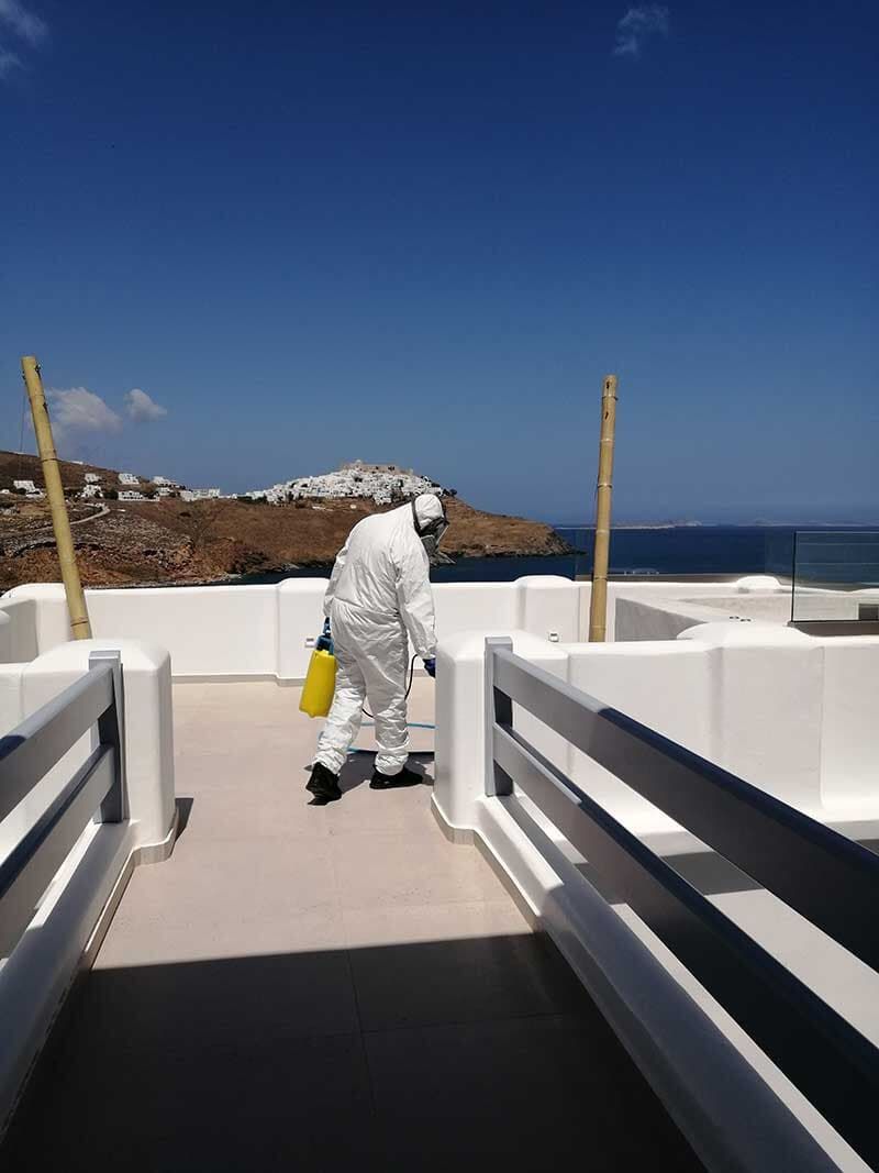 Απεντόμωση σε ξενοδοχειακή μονάδα