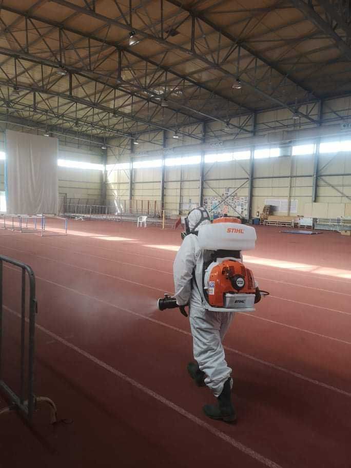 Απολύμανση στο ΣΕΓΑΣ