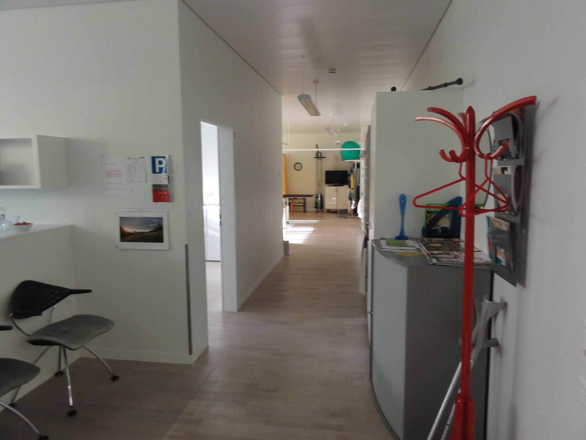 Empfang - Dreilinden Physiotherapie - Oberwil