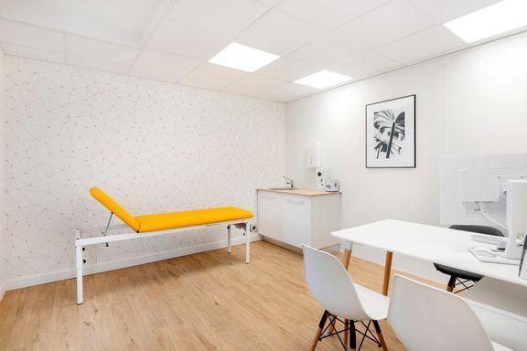 Salle d'attente du cabinet dentiste.