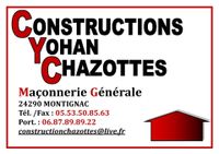 Accueil Logo Constructions Yohan Chazottes