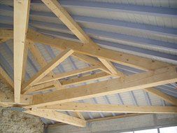 Travaux de charpente