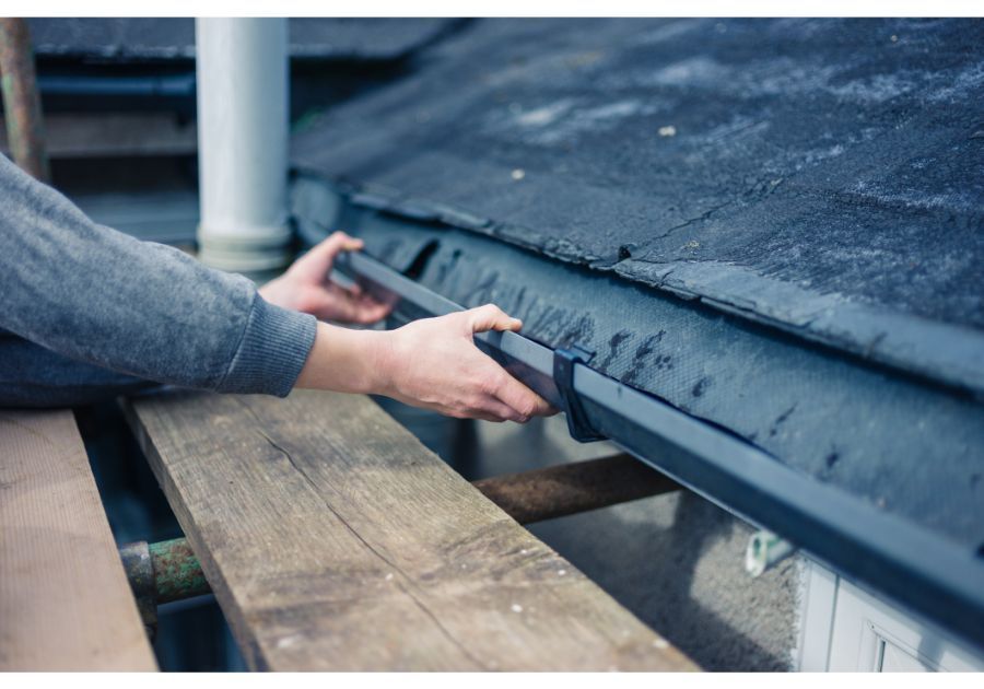 La instalación de los canalones