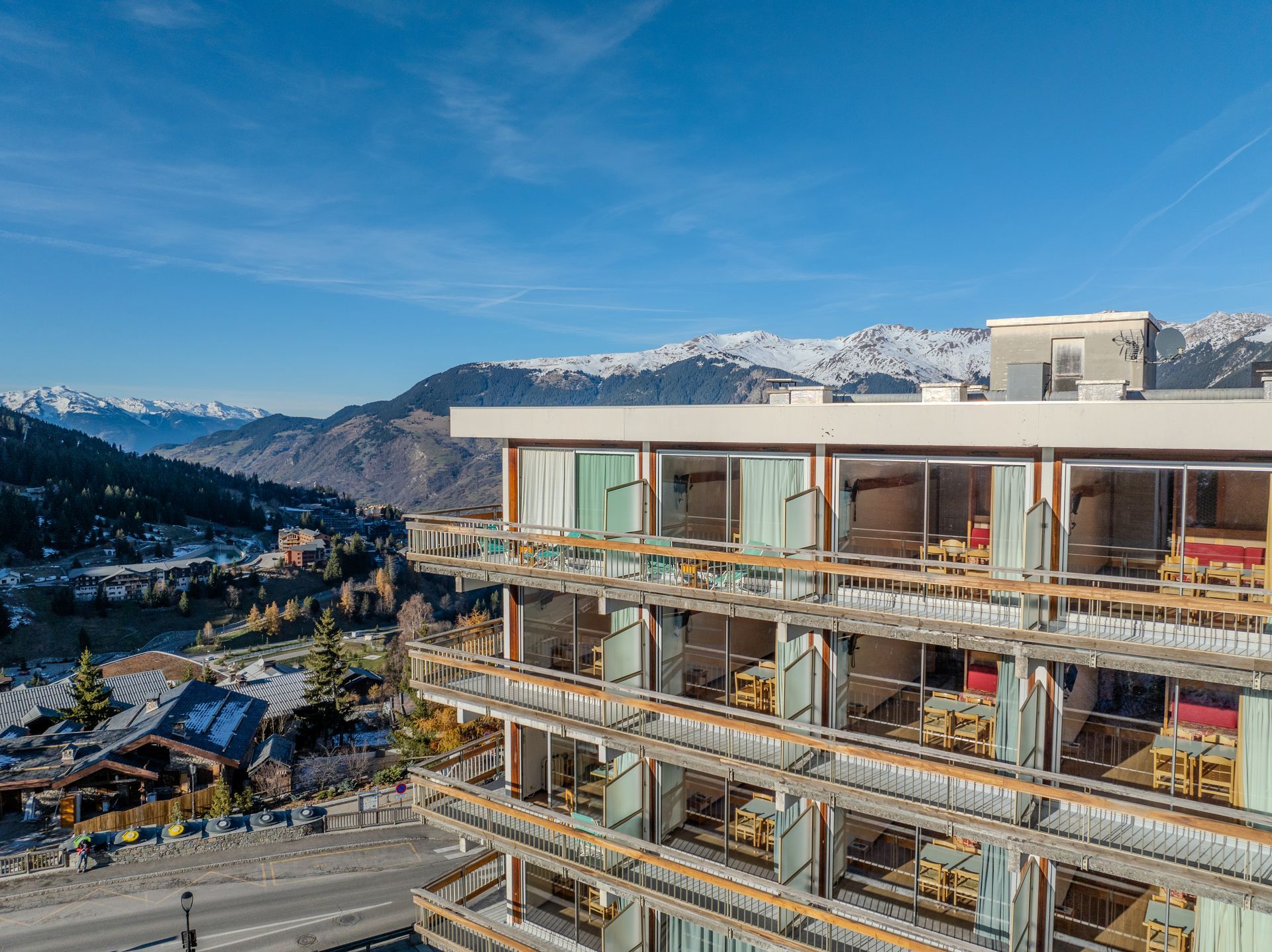 Hôtel Courchevel vue sur les montagnes (exploitation Jupiter Residences)