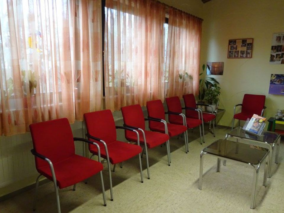 Raum der Gemeinschaftspraxis Dr. med. Hans-Joachim und Dr. med. Sabine Hefner