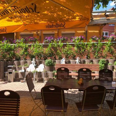 Biergarten im Grünen