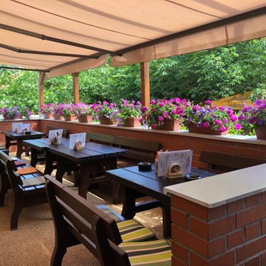 Biergarten im Grünen
