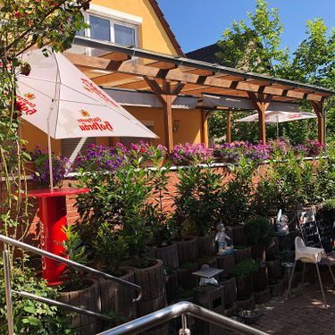 Biergarten im Grünen