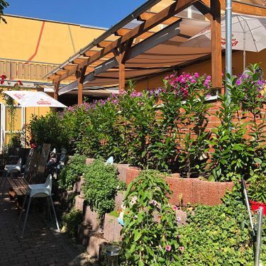 Biergarten im Grünen