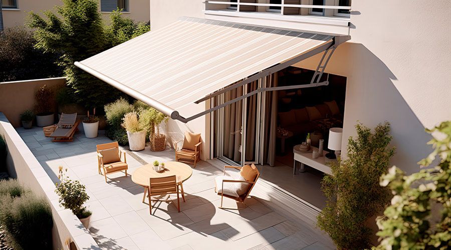 store banne, store de terrasse et balcon