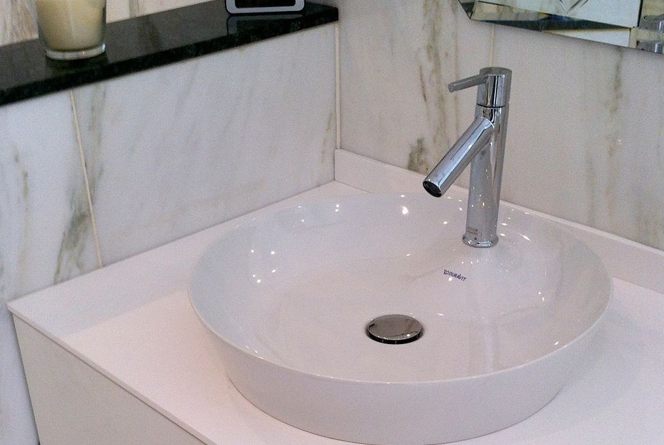 Waschbecken im Badezimmer