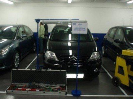 Travaux de carrosserie