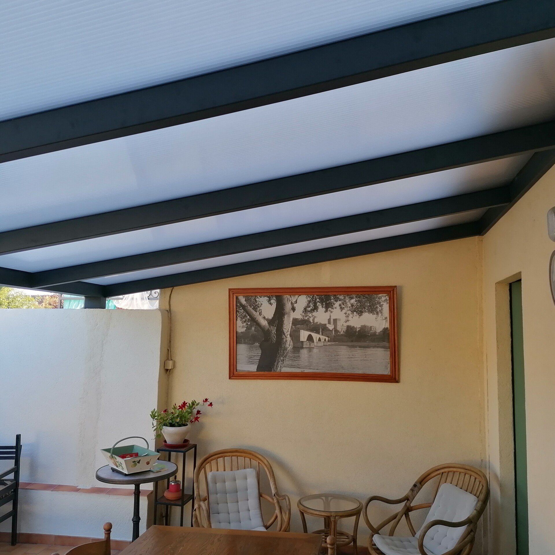 PERGOLA EN POLYCABONATE - LE PONTET VAUCLUSE AOUT 2020