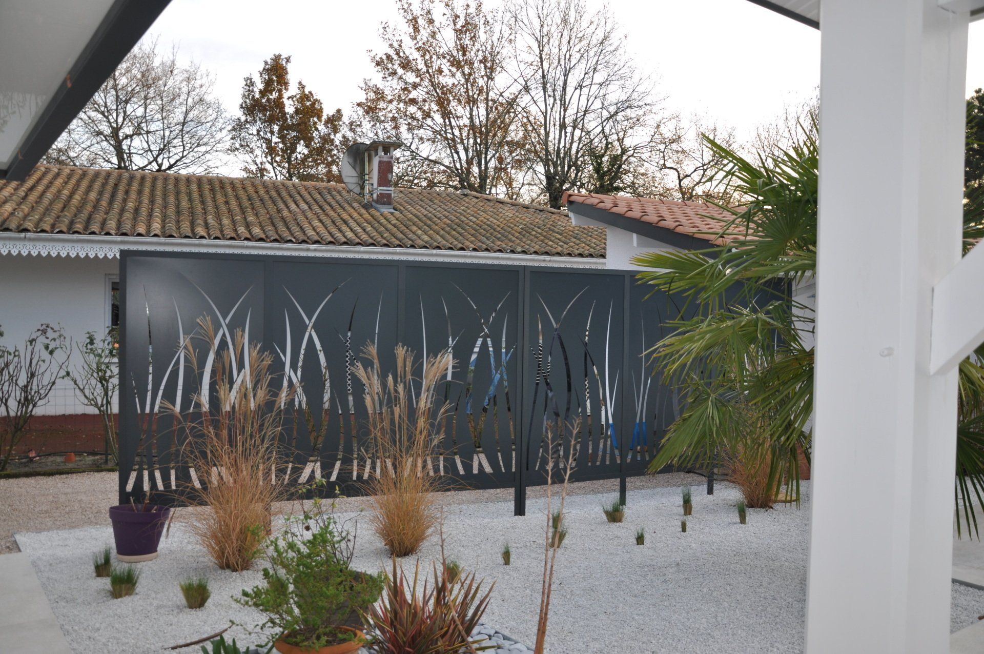 brise-vue herbe design 7016 andernos