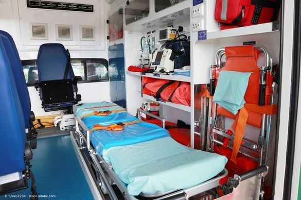 Krankenwagen von Innen