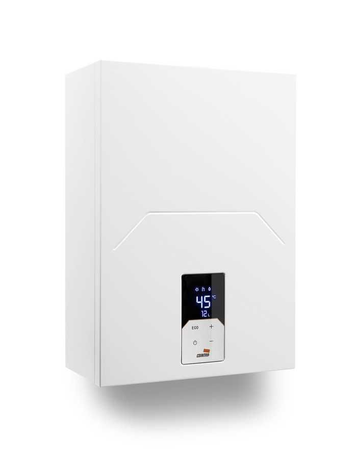 Una caja blanca con una pantalla digital que dice 45.