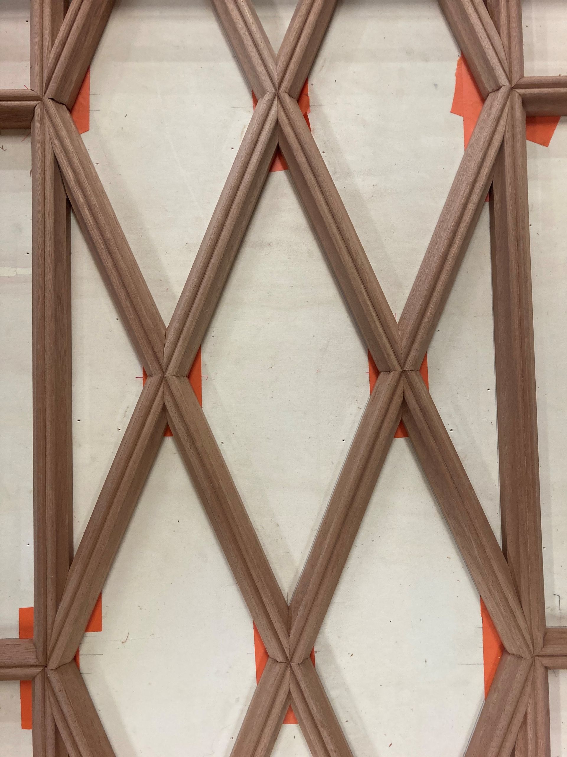 Focus sur tissage de bois