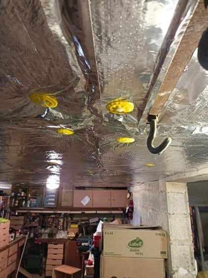 Isolation pour la prévention incendie dans un garage