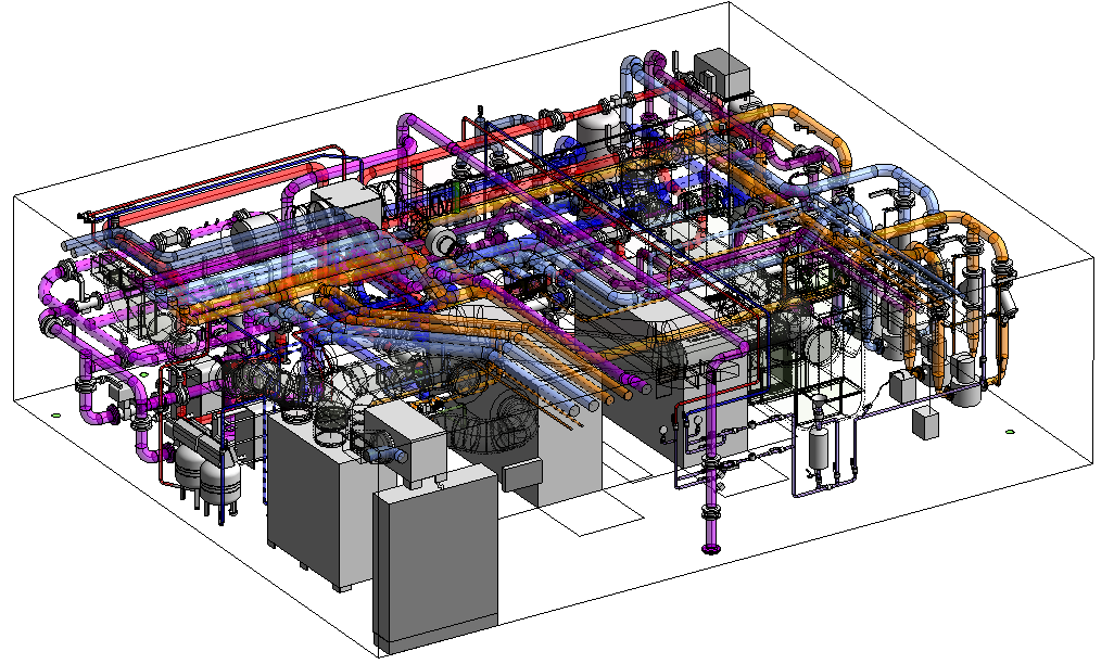 Un modèle BIM 3D