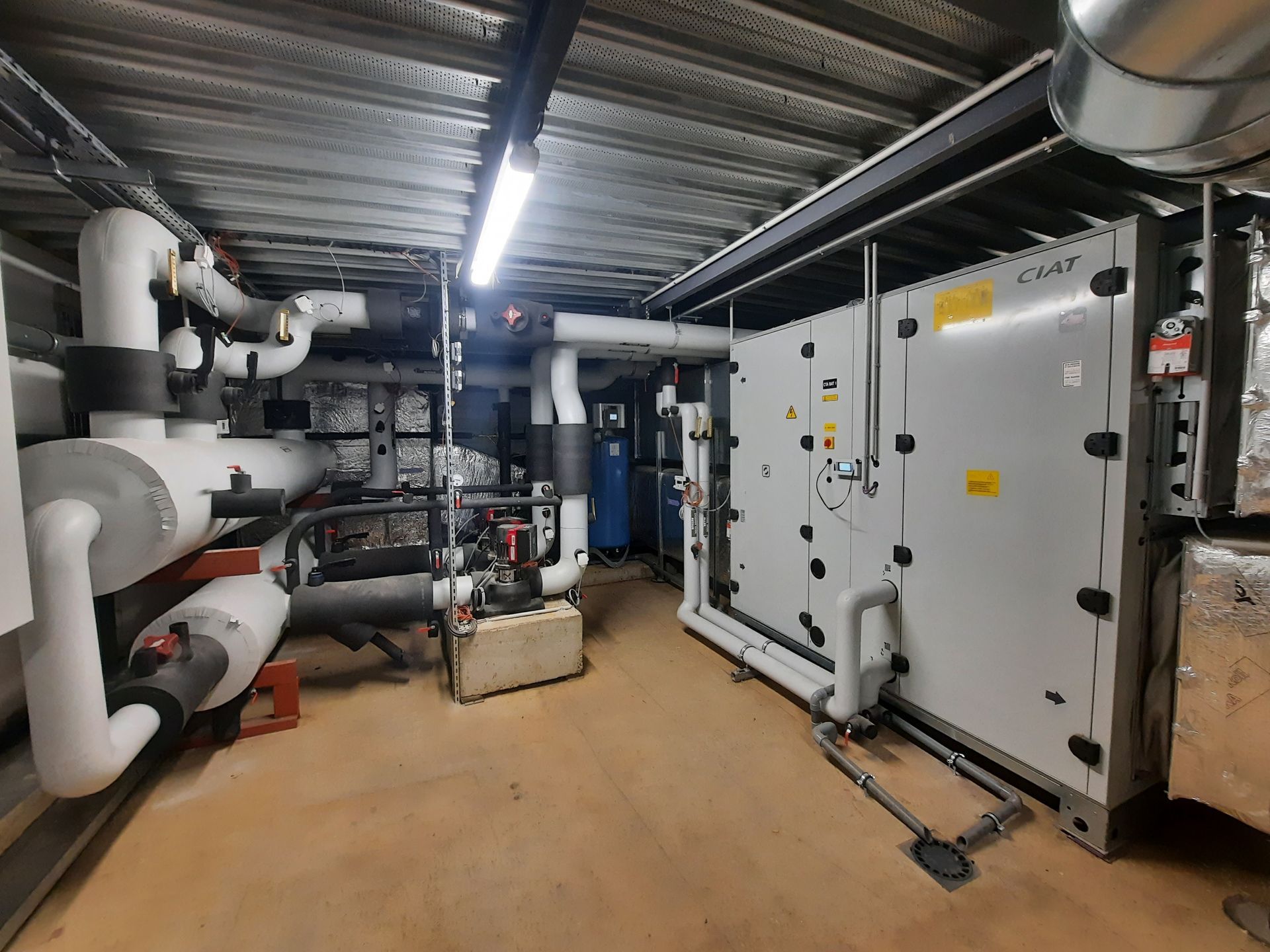 Une salle des machines 