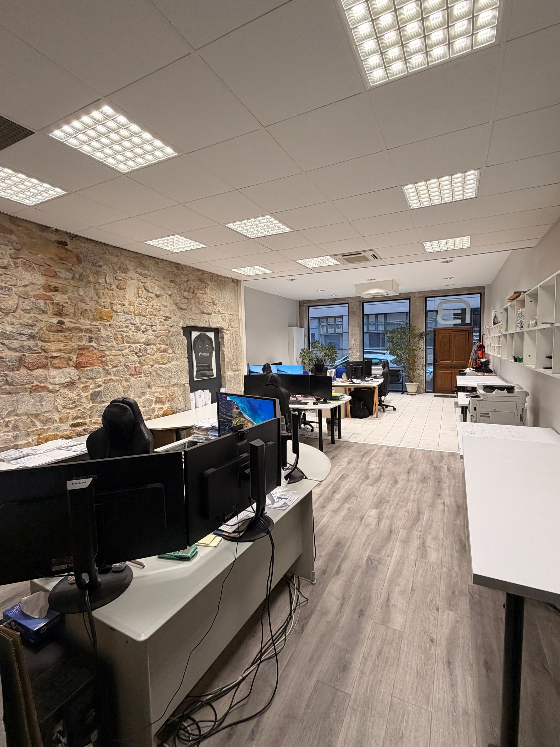 Un espace de bureau moderne 