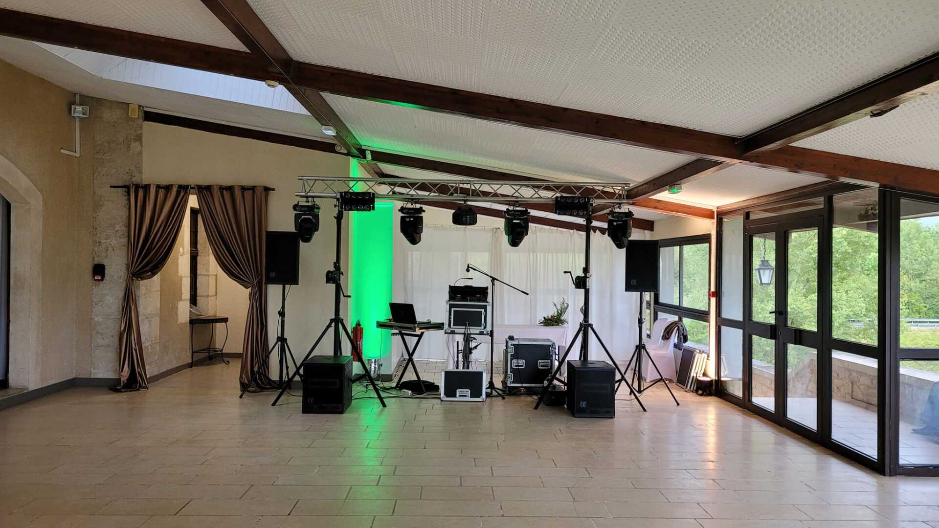 Mise en place du matériel de DJ