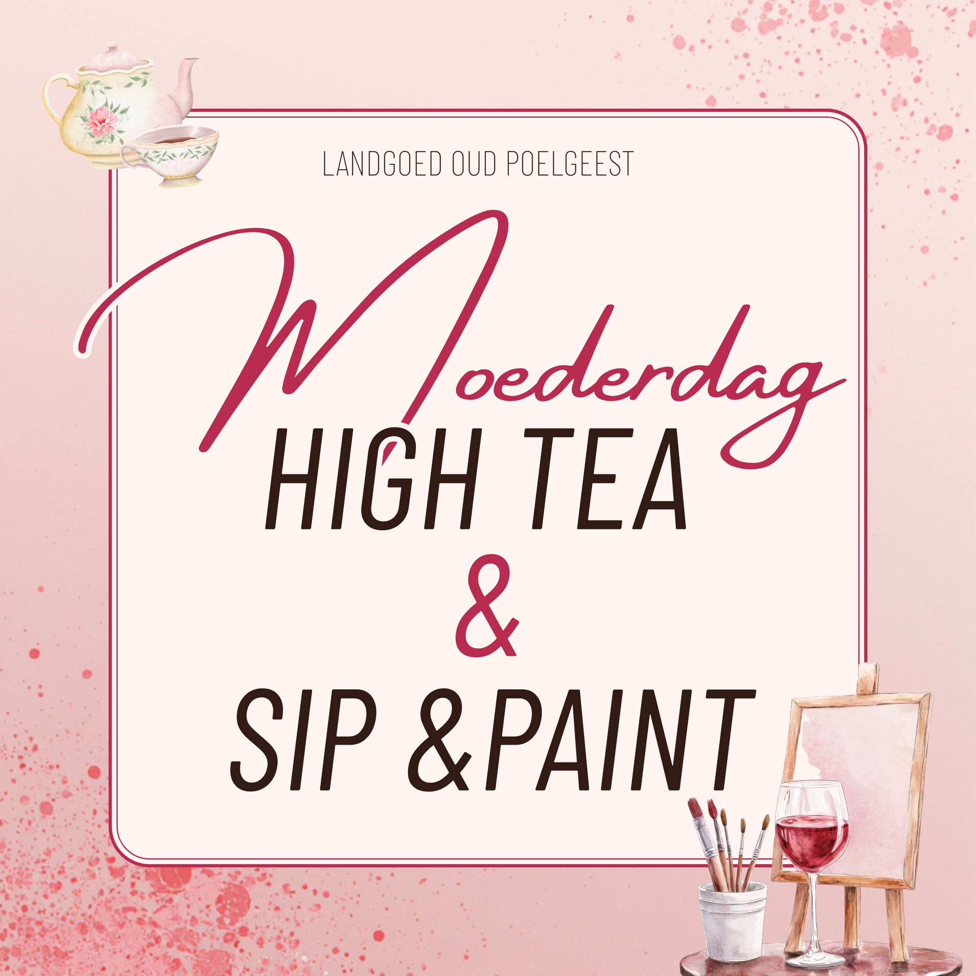 Moederdag bij Kasteel Landgoed Oud Poelgeest 