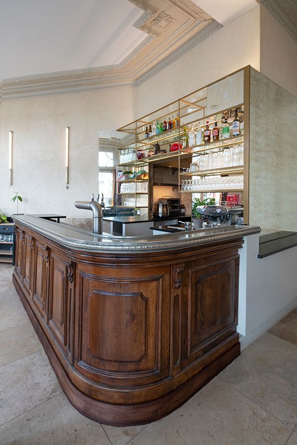 Restaurant Bouffes du Nord - resaturation de bar