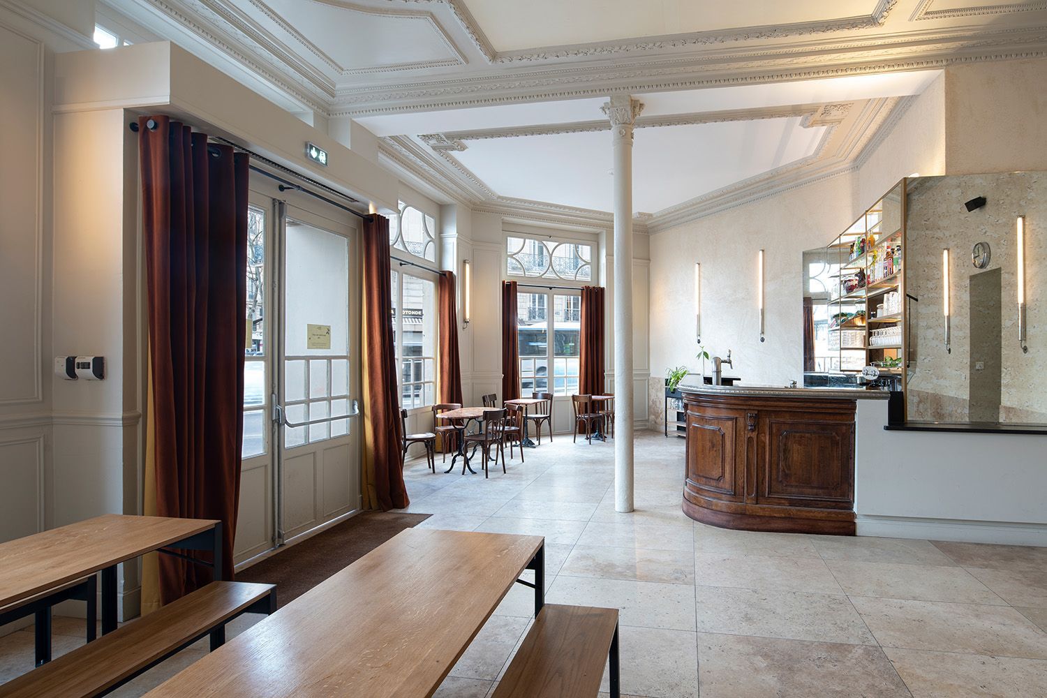 Rénovation d'un restaurant - salle