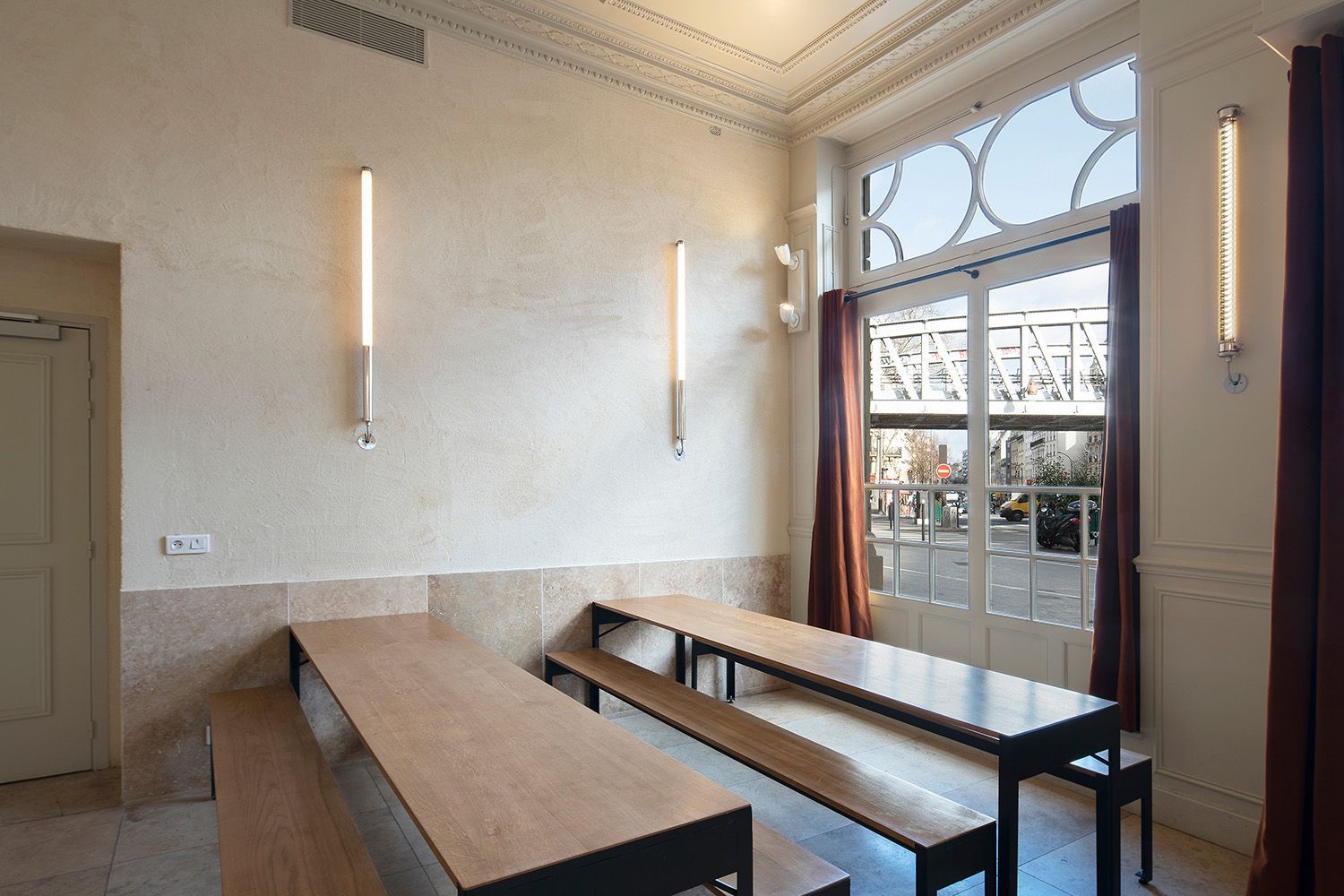 Restaurant Bouffes du Nord - réaménagement de la salle