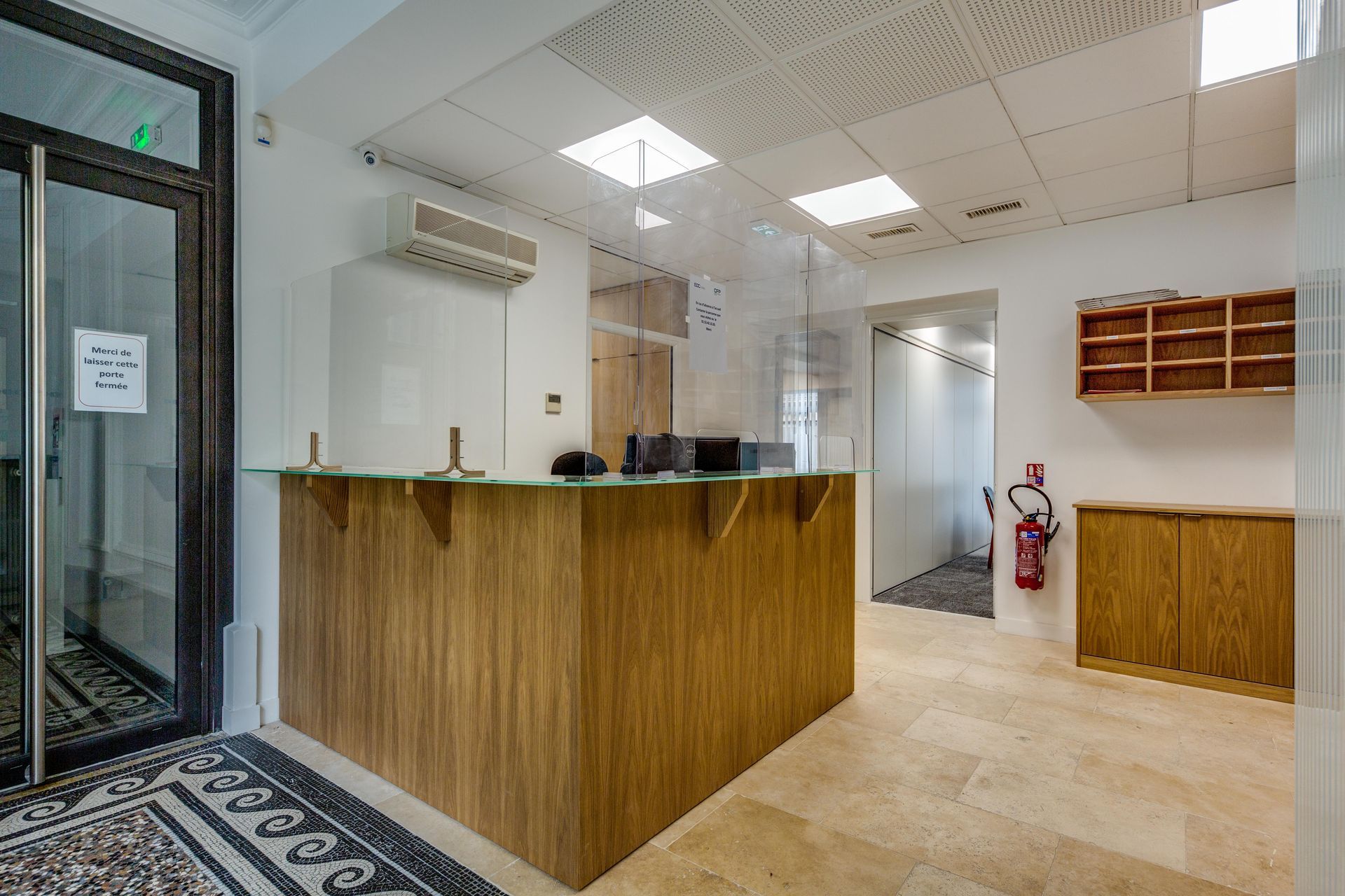 Chantier Groupe EDC - Accueil