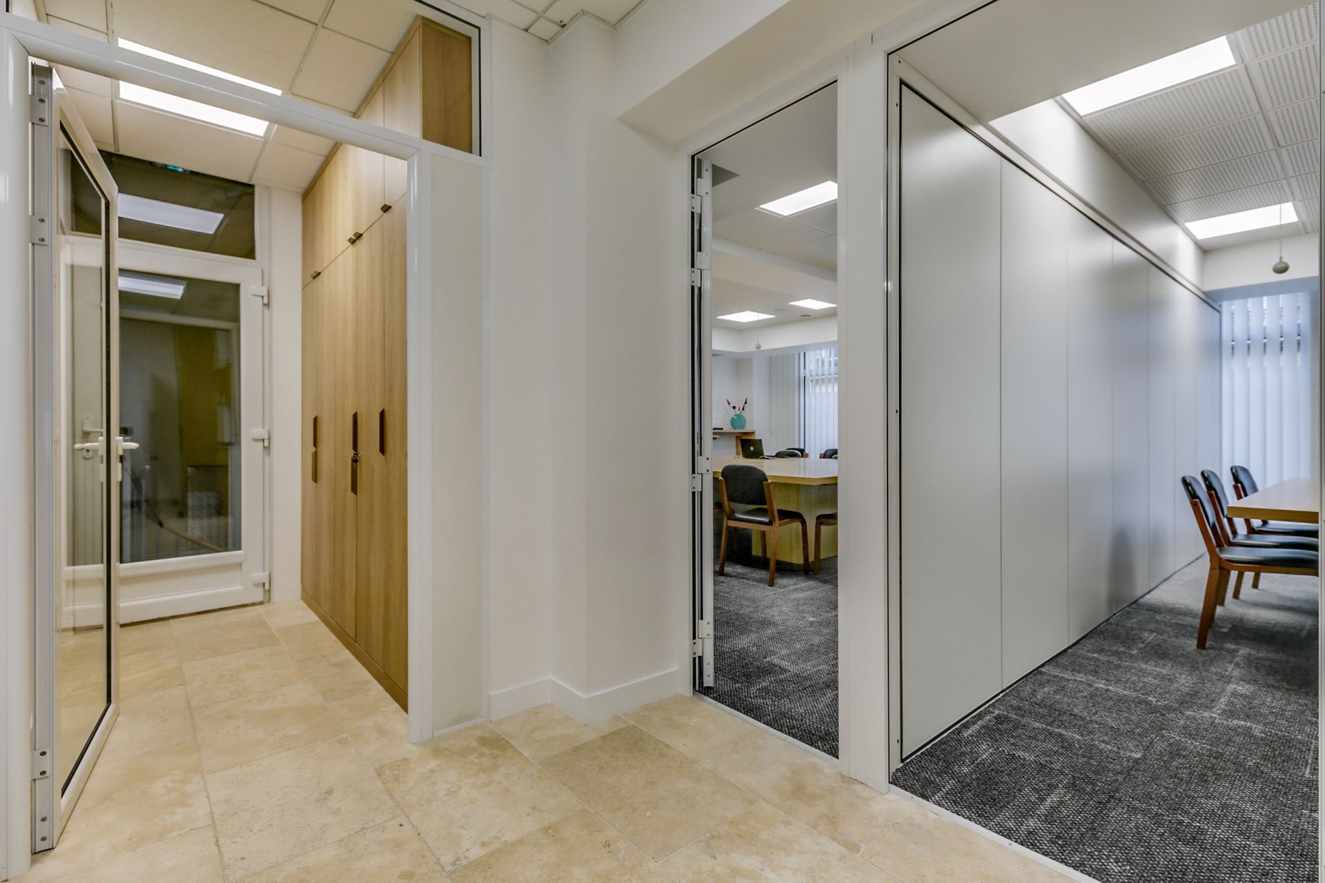 Chantier Groupe EDC - Accueil et salle modulable