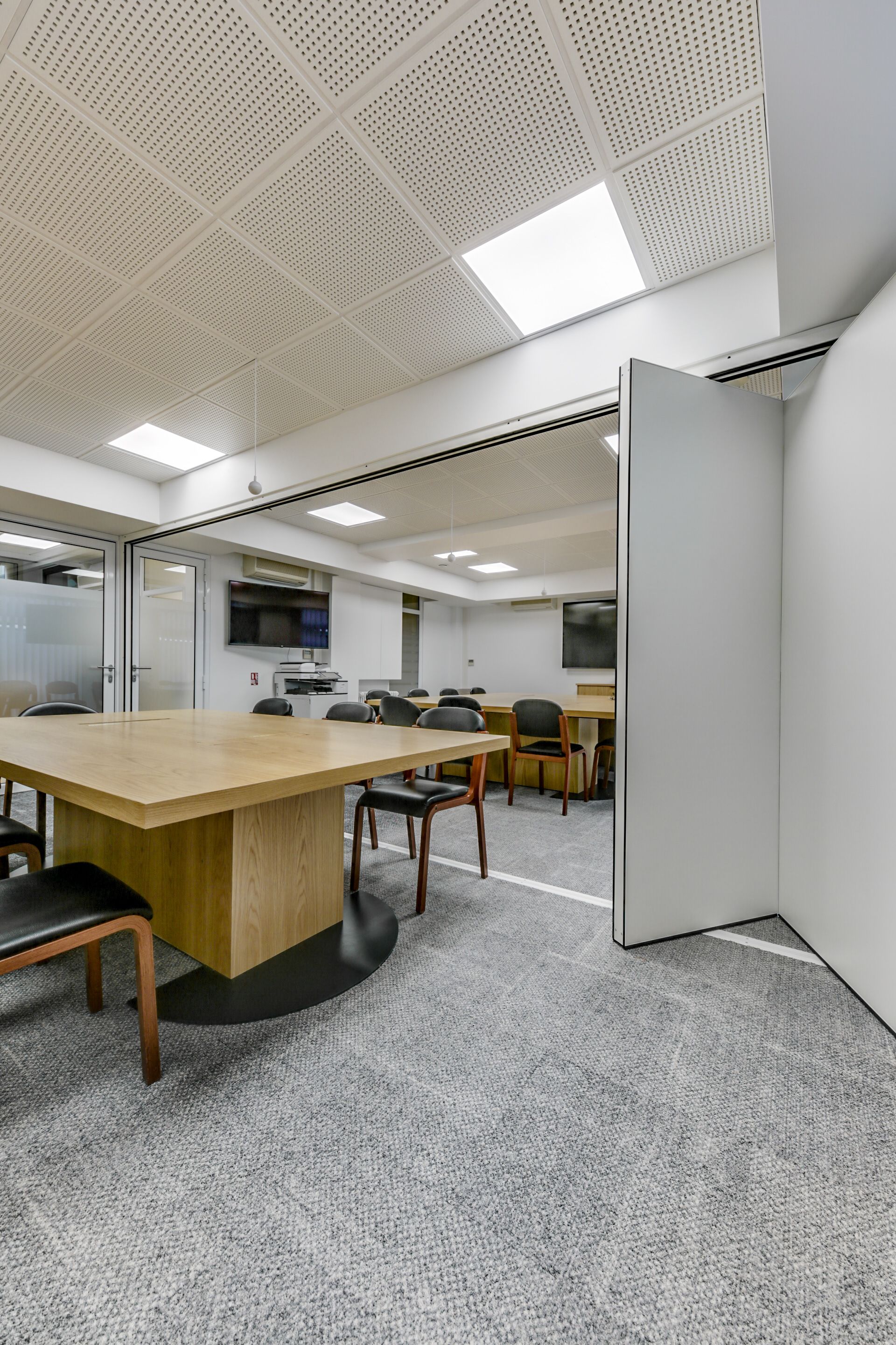 Chantier Groupe EDC - Cloison mobile