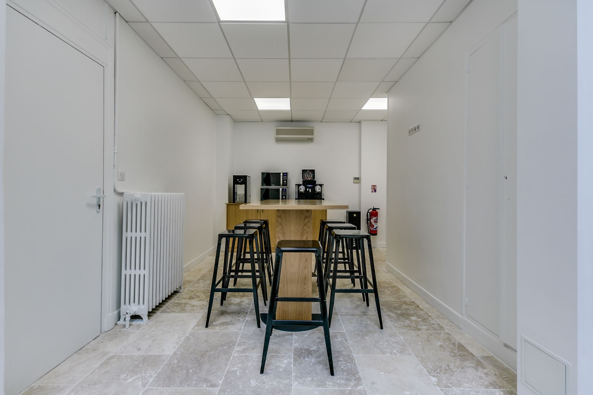 Chantier Groupe EDC - Salle de pause