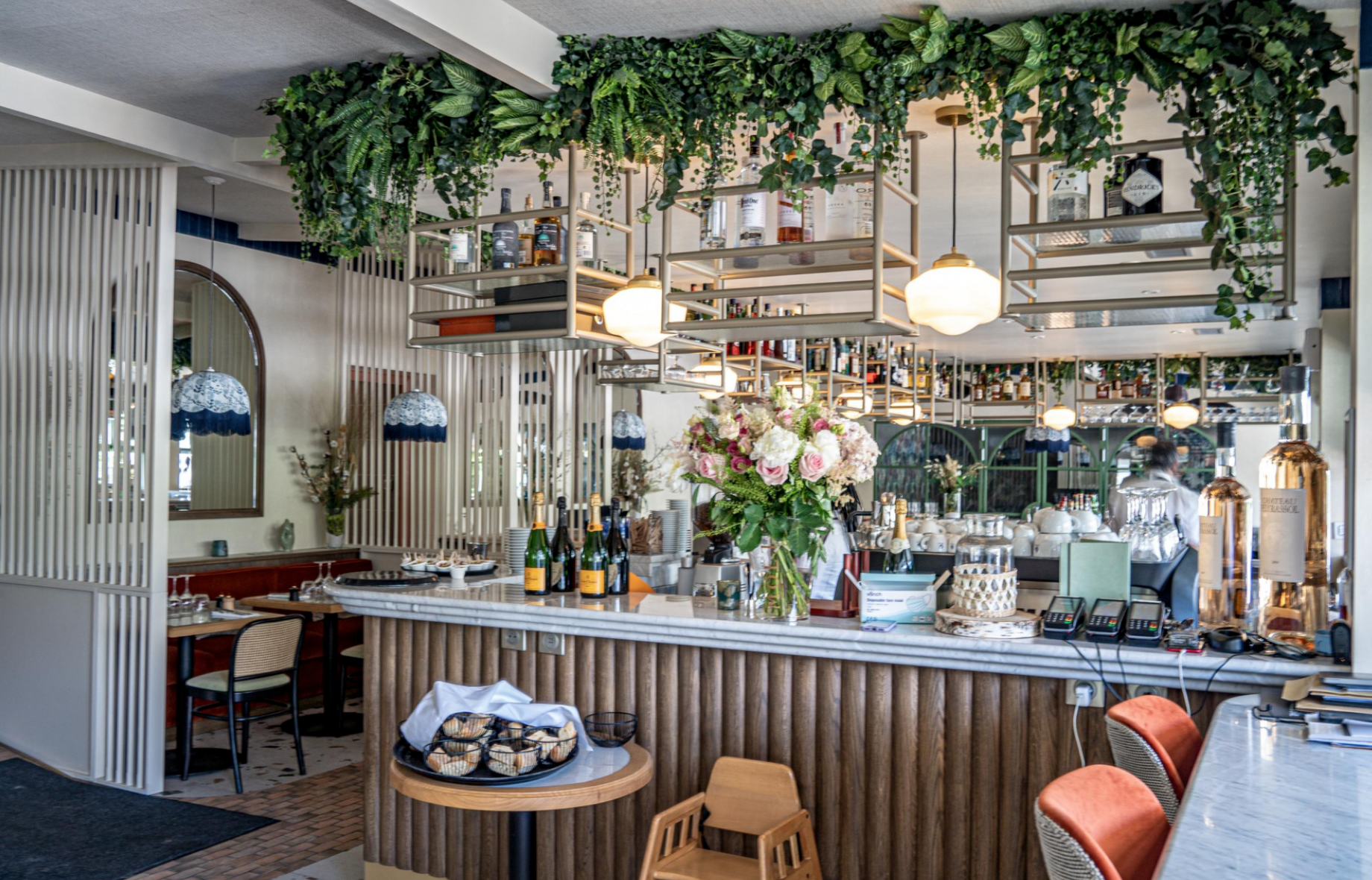 Chantier Louveciennes - Bar du restaurant