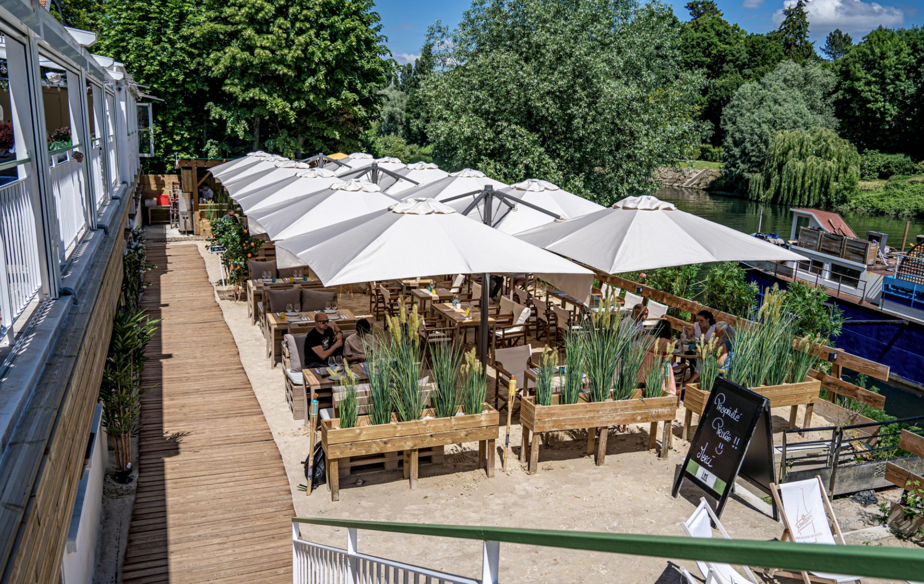 Chantier Louveciennes - Terrasse