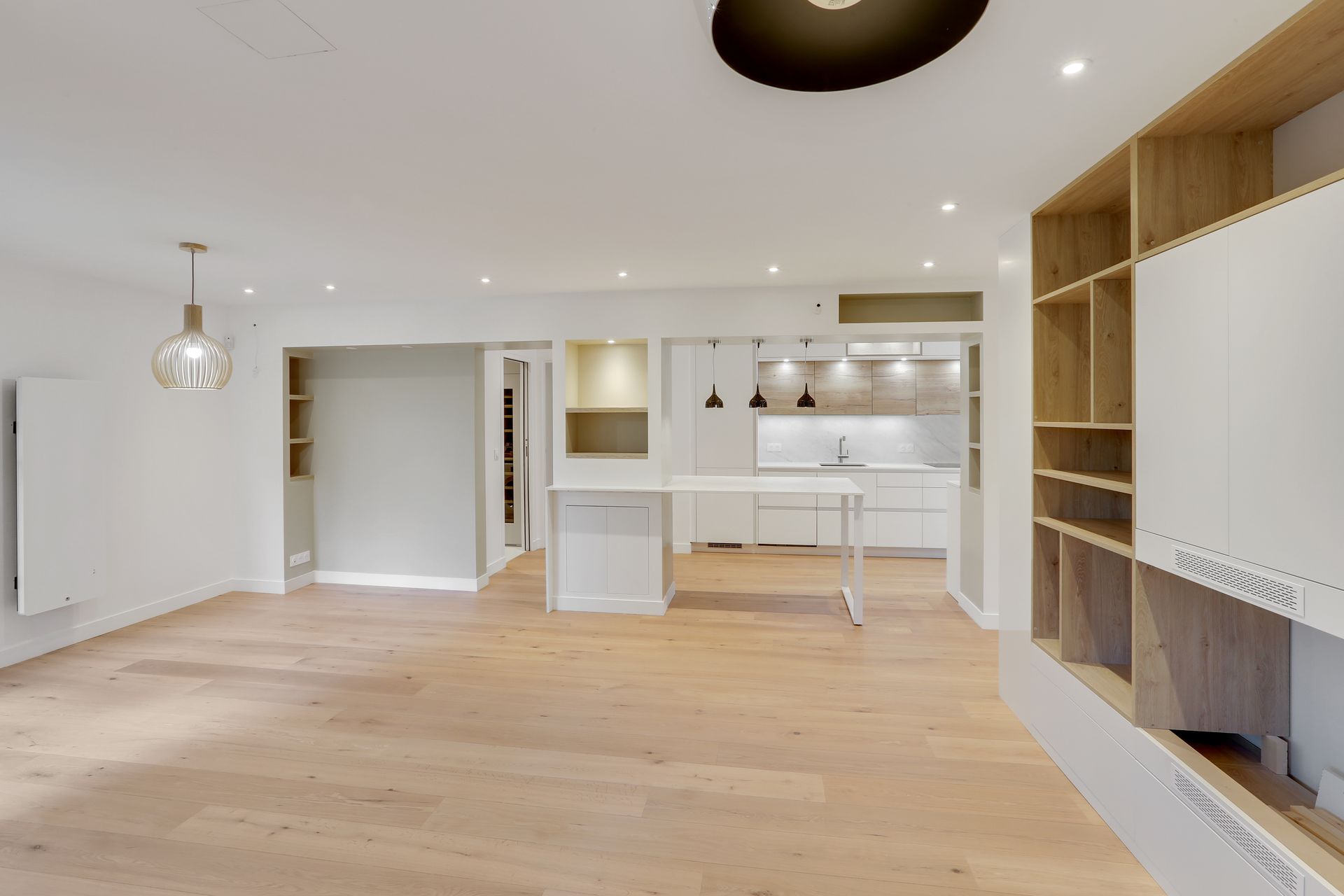 Chantier Effel - salon et cuisine