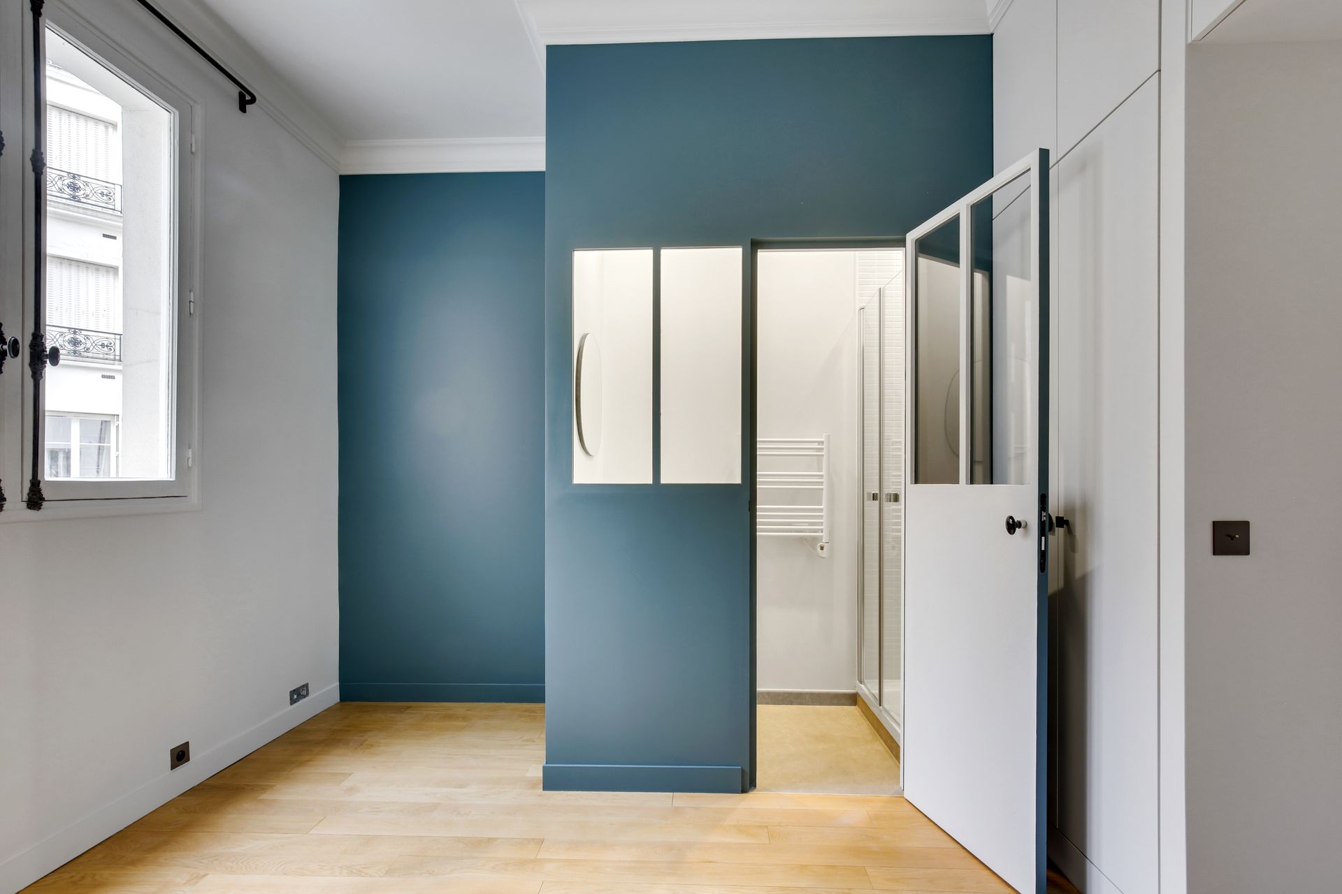 Chantier Wagram Monceau - entrée d'appartement