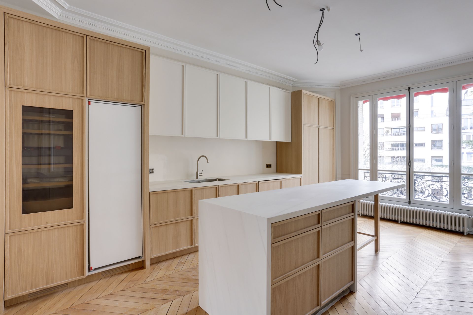 Chantier Faisanderie - meubles de cuisine