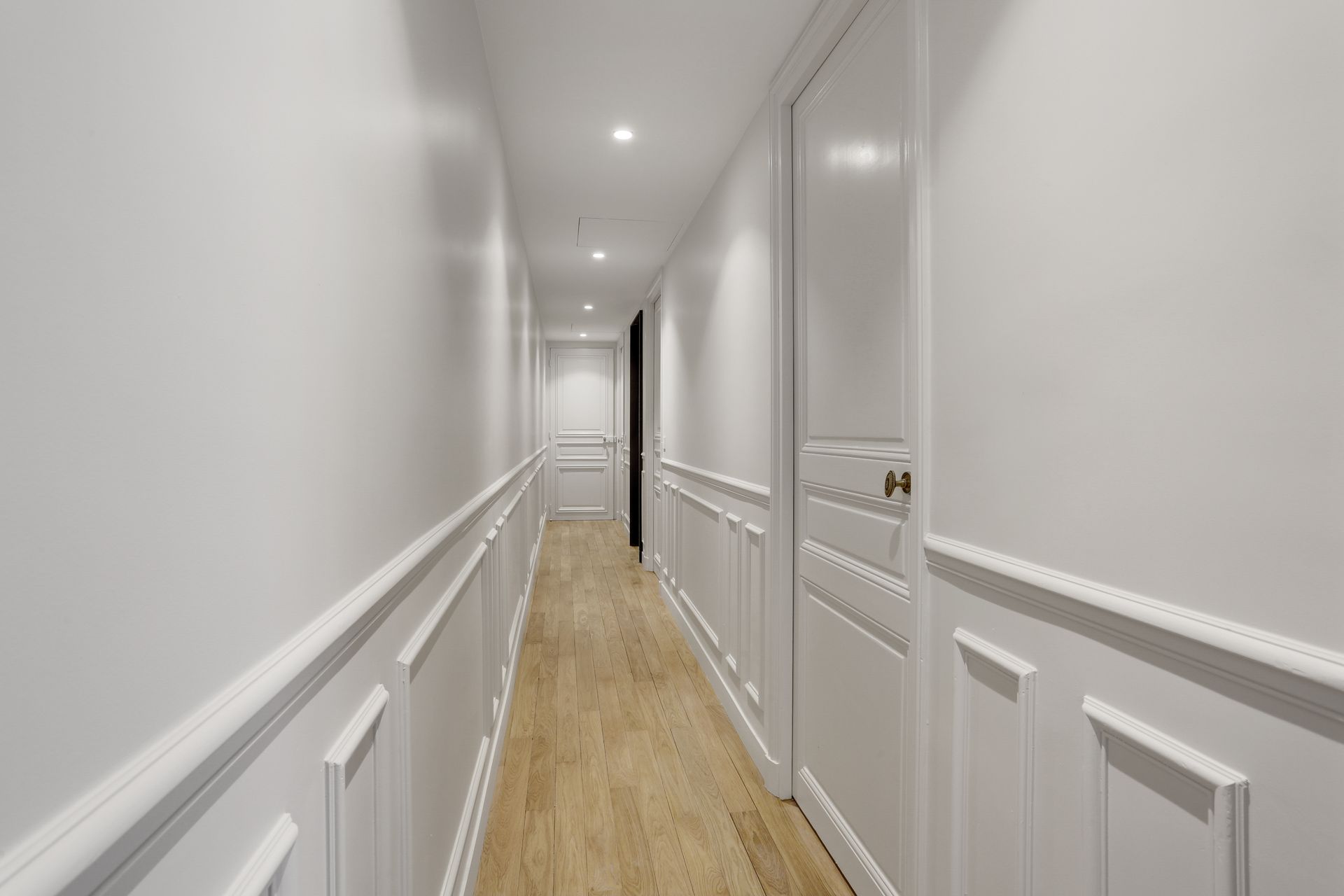 Chantier Faisanderie - couloir