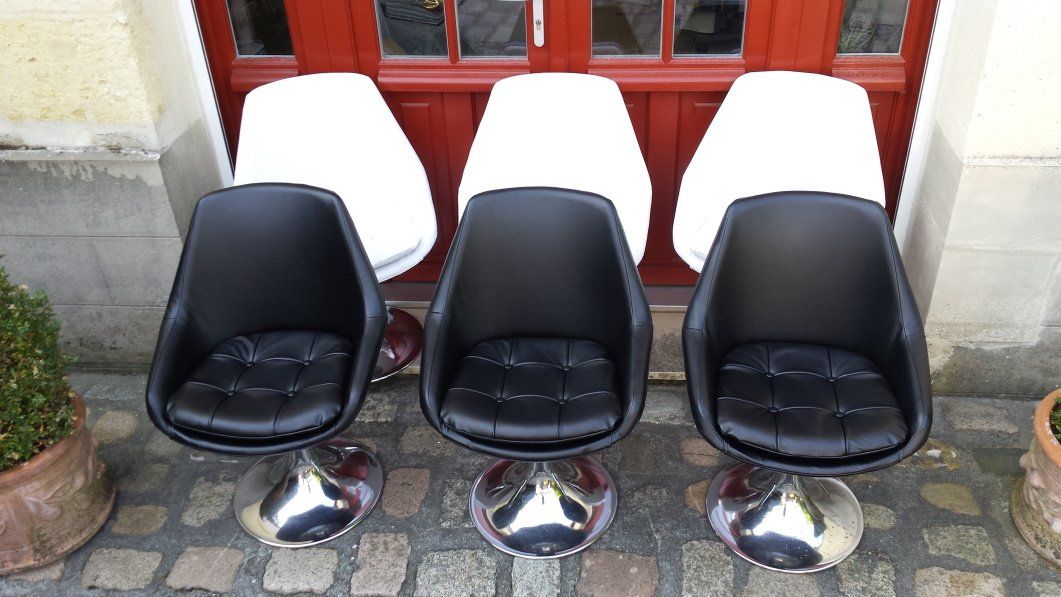 Chaises Tulipe Knoll