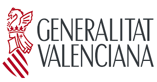 The logo for generalitat valenciana has a dragon on it