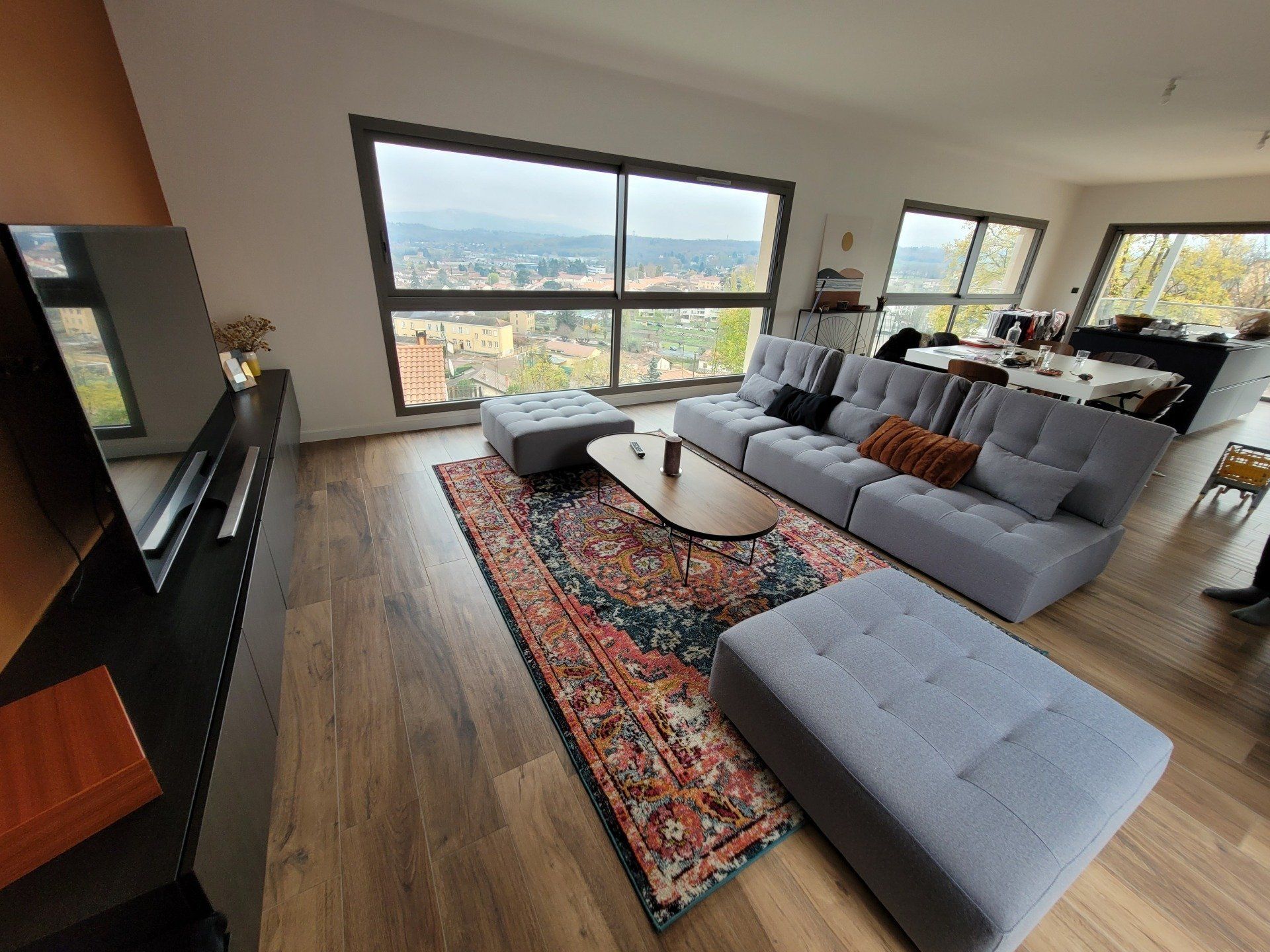 Intérieur d'un grand appartement