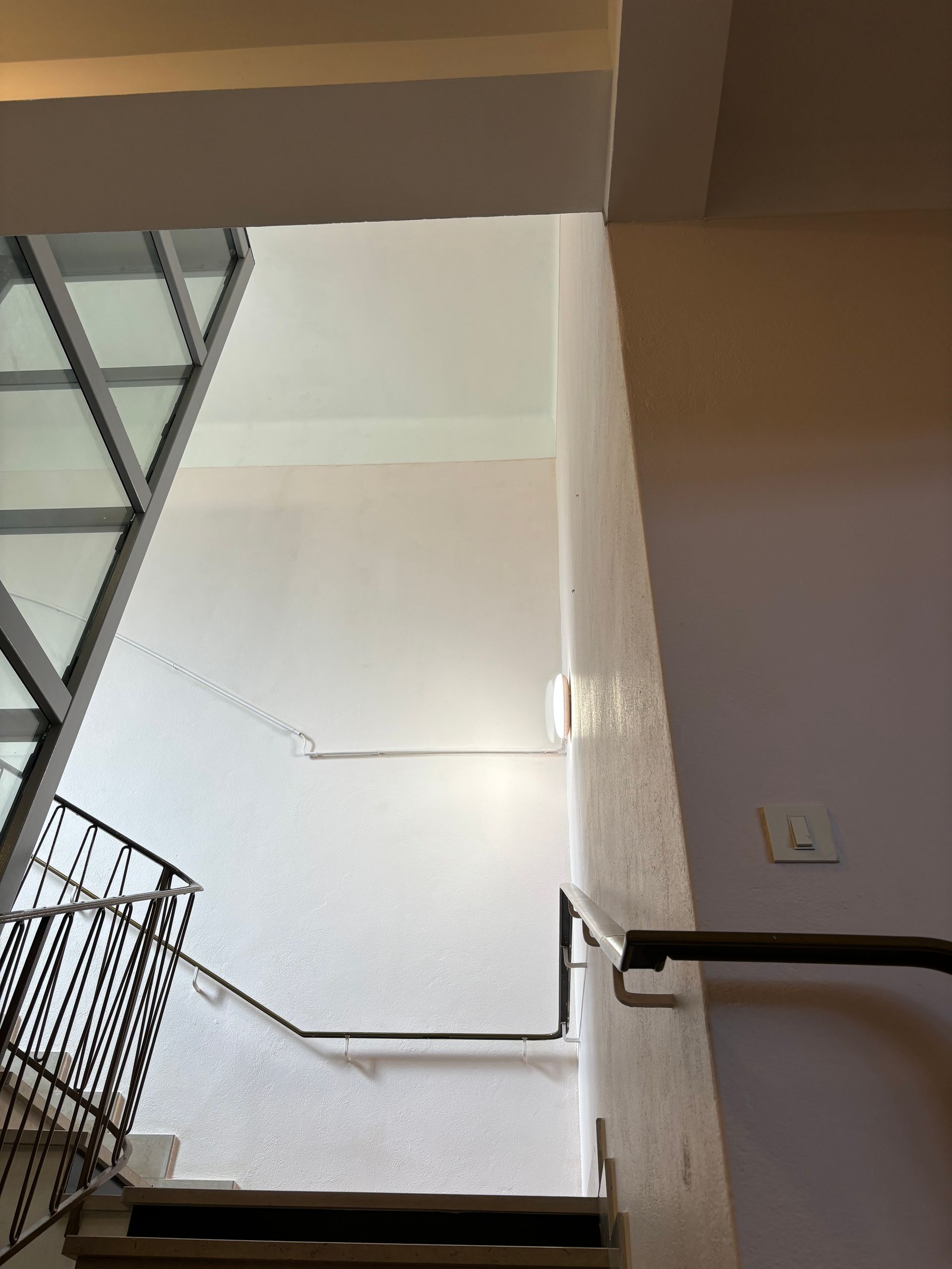 En cours de travaux de peinture