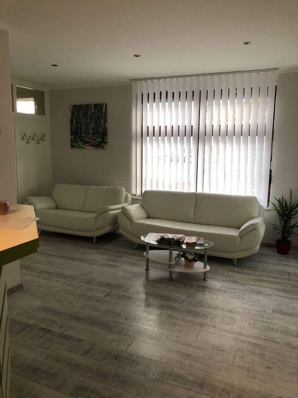 Wartezimmer in der Praxis für Physiotherapie