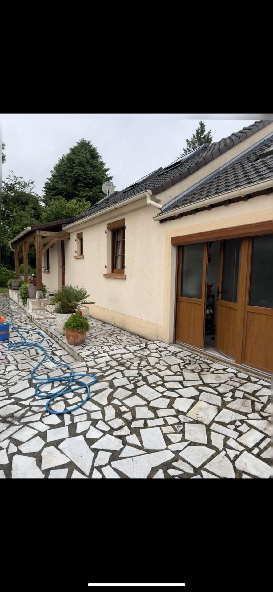 Nettoyage de terrasse.